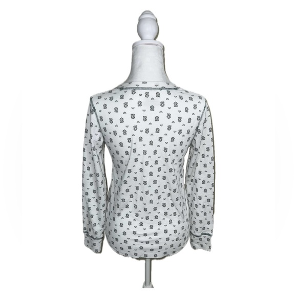 Vintage Y2K 3 Multicolor Long Sleeve Henley Tops Bundle Lot - Picture 8 of 11